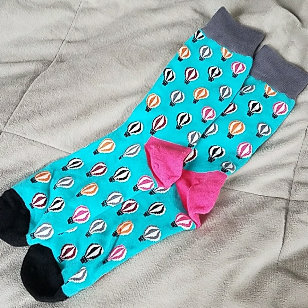 Men's hot air balloon socks